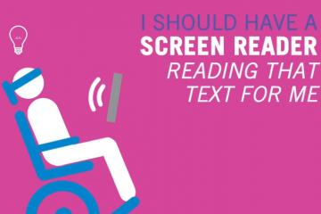 A screenshot from the YouTube video, "Accessing the Classroom"