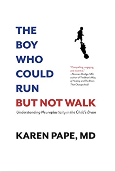 Book Cover: The Boy who could run but could not walk with an image of a shadow running