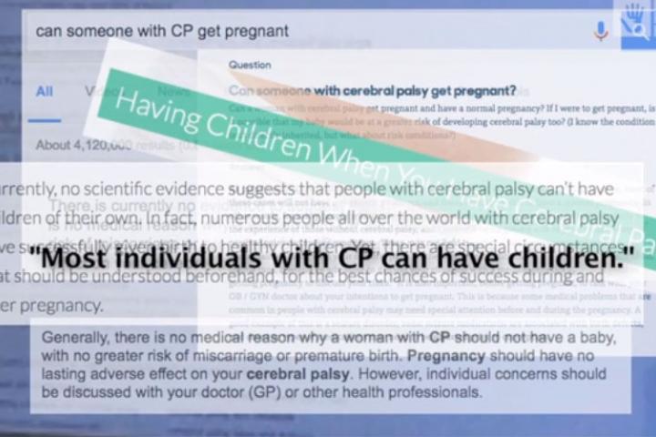 A screenshot from the YouTube video, "Family Planning"