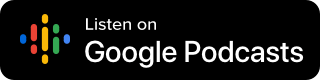 Google Podcast Icon on Black Background