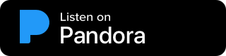 Pandora Icon on black background