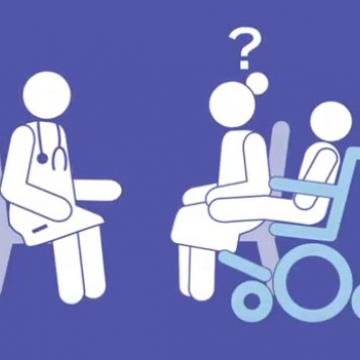 A screenshot from the YouTube video, "Depression and Anxiety"