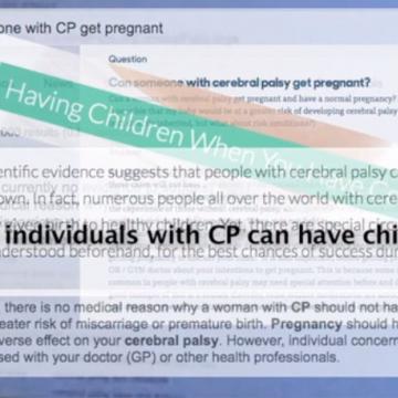 A screenshot from the YouTube video, "Family Planning"