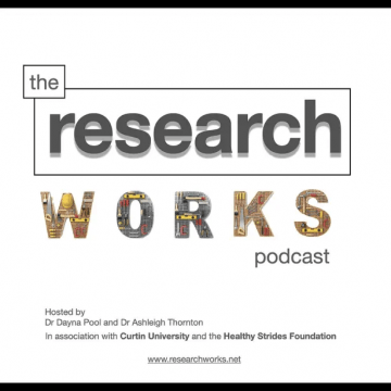 The Research Works Podcast Logo
