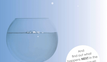 Book Cover: Out of My Mind with a Picture of a fish jumping out of a fish bowl