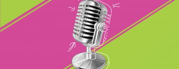 Hero image of microphone