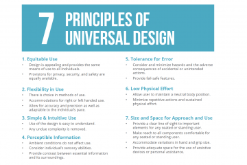 7 principles of universal design