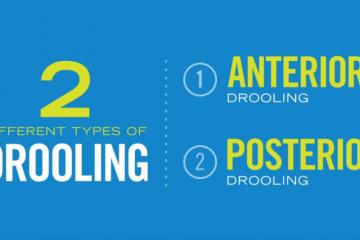 The two main types of drooling are anterior and posterior