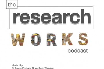 The Research Works Podcast Logo